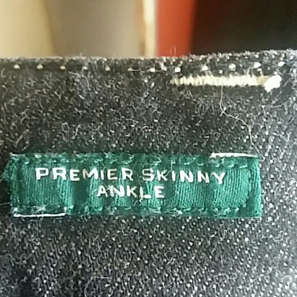 Ralph Lauren Black Skinny Ankle Jeans - Picture 8 of 8